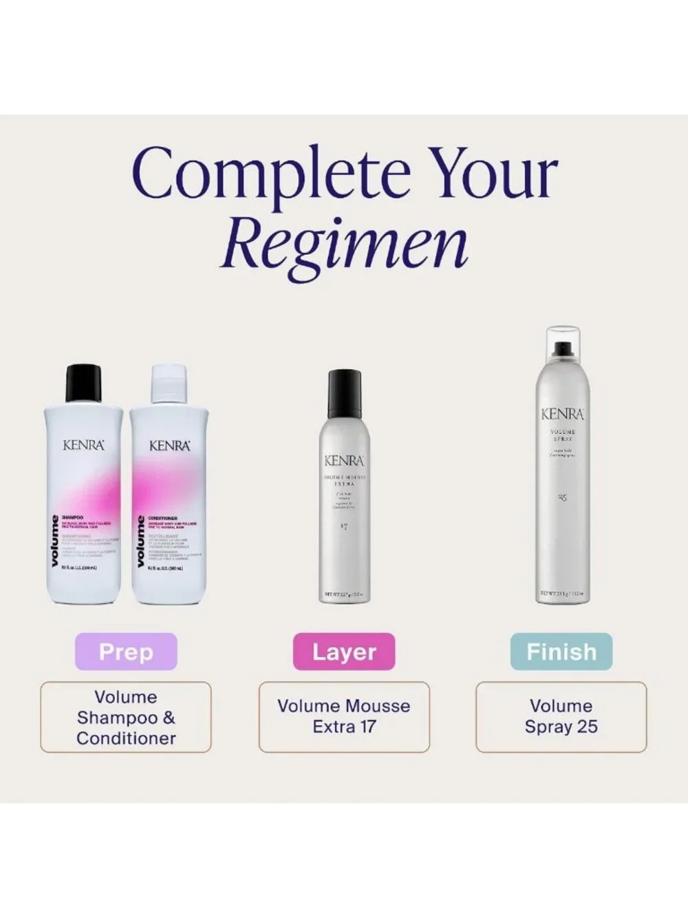 Extra Firm Hold Volume Mousse | Lightweight, Non-Drying Formula | Tames Frizz